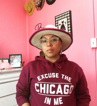 Load image into Gallery viewer, Excuse The Chicago in Me Women's Hoodie
