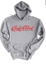 Load image into Gallery viewer, Enjoy Jesus Christ....Thou Shall Not ThirstHoodie