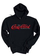 Load image into Gallery viewer, Enjoy Jesus Christ....Thou Shall Not ThirstHoodie