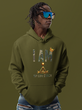 Load image into Gallery viewer, I AM MY LIFE COACH CAMO HOODIE