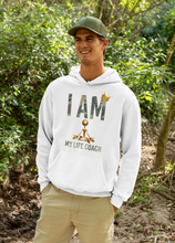 Load image into Gallery viewer, I AM MY LIFE COACH CAMO HOODIE
