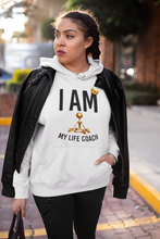 Load image into Gallery viewer, I AM MY LIFE COACH HOODIE UNISEX
